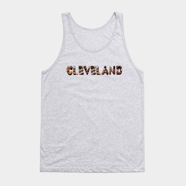 Cleveland Browns Tank Top by JuliaCoffin